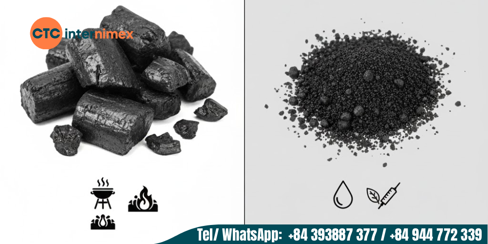 BBQ Charcoal vs Activated Charcoal