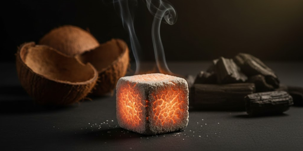 Bulk coconut charcoal from Viet Nam