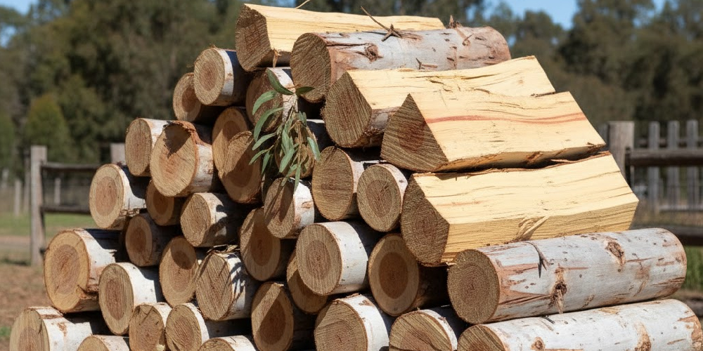 Eucalyptus Charcoal Export - High Heat, Smokeless