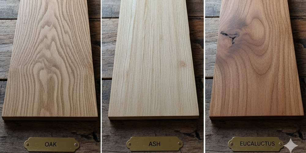 Oak vs Ash vs Eucalyptus Comparison, High-Quality Sourcing