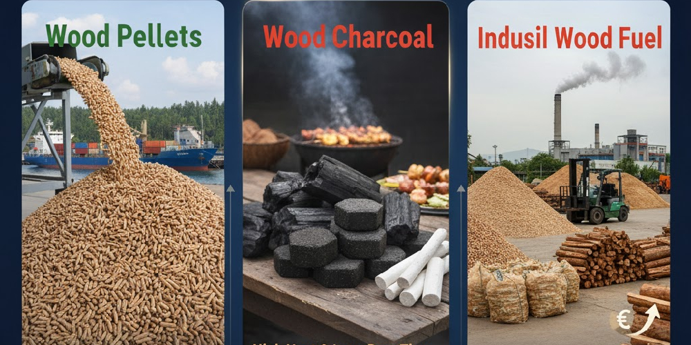 Wood pellet, charcoal, fuel export from Viet Nam
