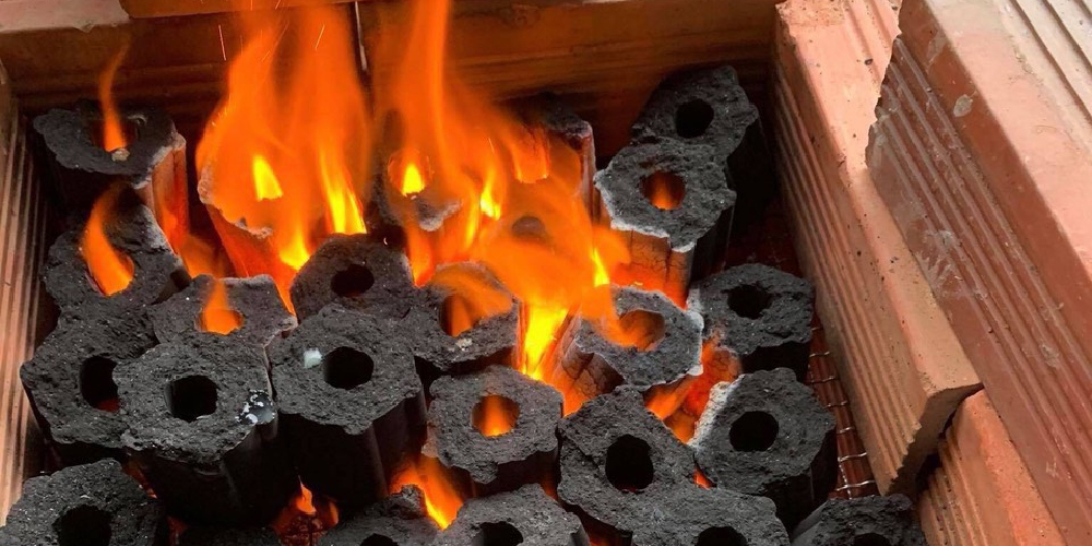 BBQ coconut charcoal