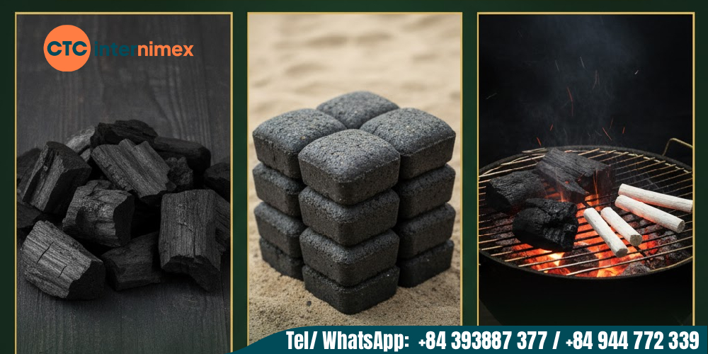 High Quality Charcoal Export From Viet Nam