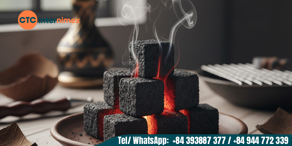 Charcoal export Viet Nam with high quality, best price