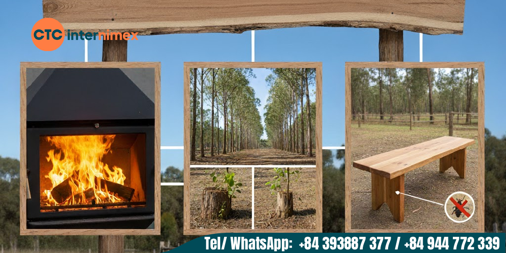Eucalyptus firewood has many advantages and is widely used in life.