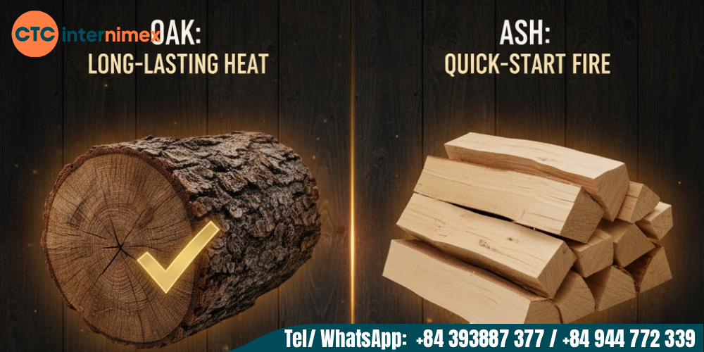 Oak vs. Ash Firewood – The Gold Standard