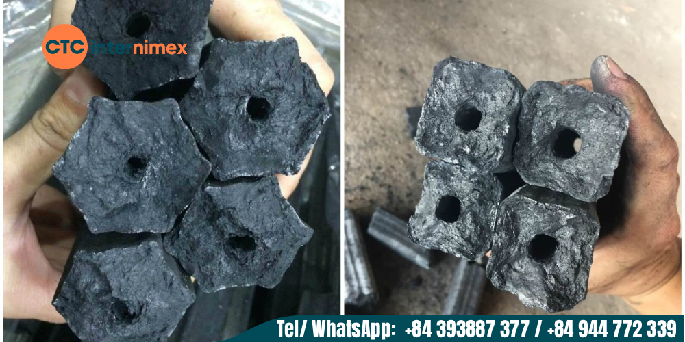 Sawdust charcoal with high quality export from Viet Nam