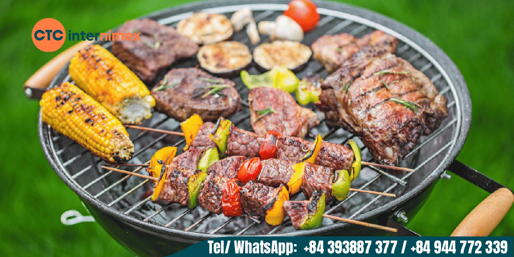 Vietnamese charcoal burns cleanly and has little smoke.