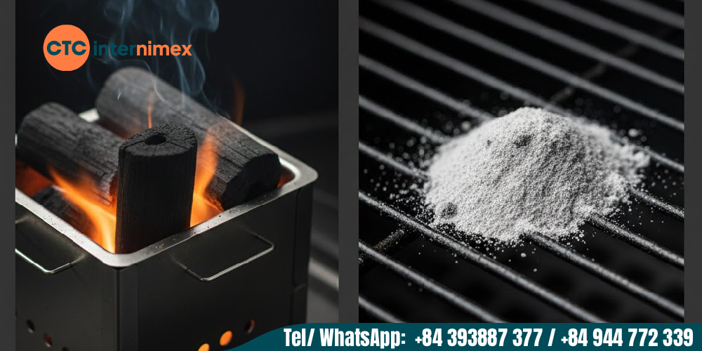 Low ash mangrove charcoal is a mandatory requirement for the HORECA sector and consumers