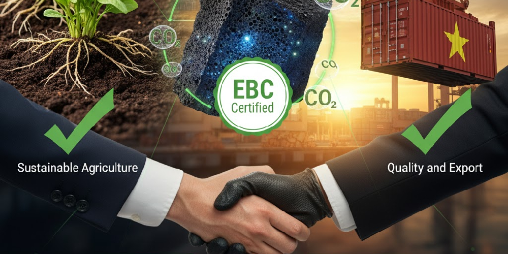 Biochar export from Viet Nam