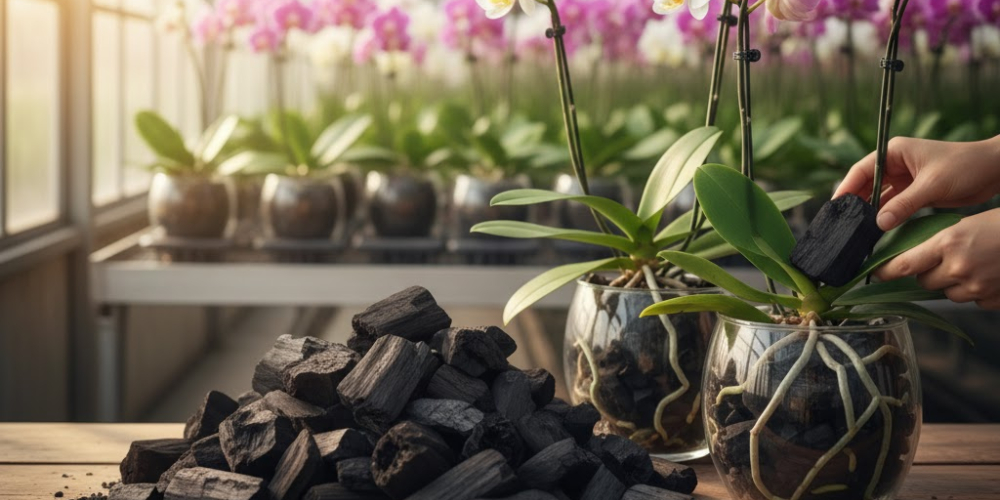 charcoal for orchid