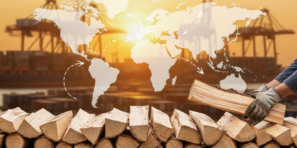 Split firewood export from Viet Nam