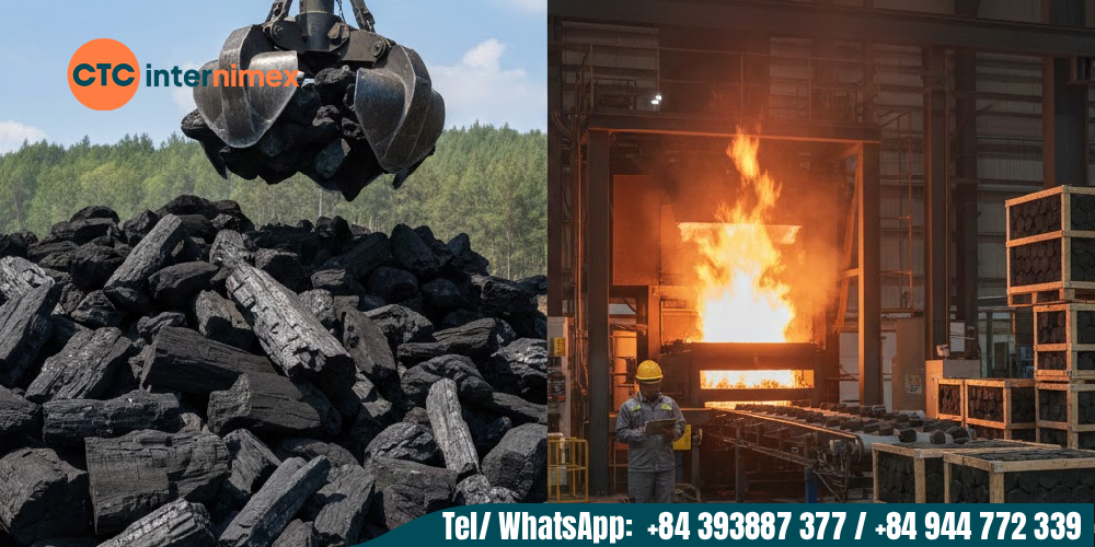 Charcoal is the optimal solution for world industry