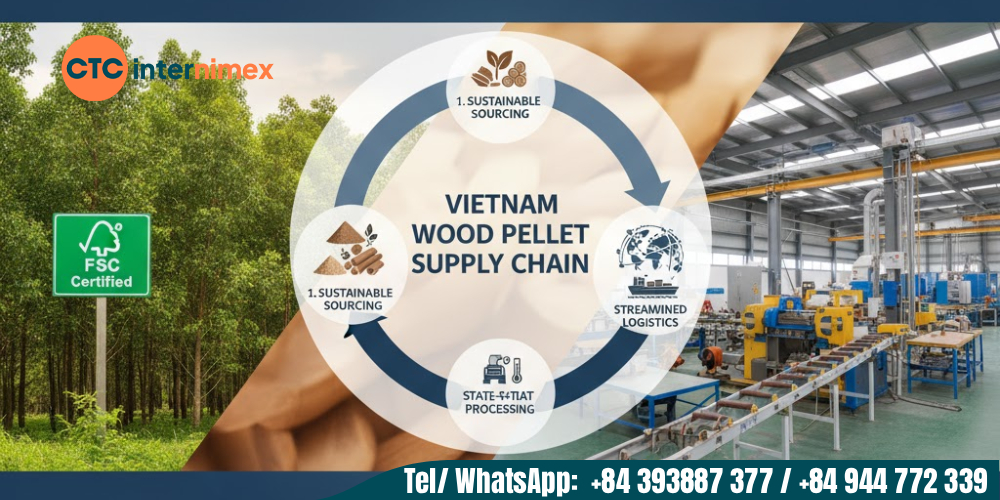 Vietnam has solidified its position as the second-largest wood pellet exporter globally.