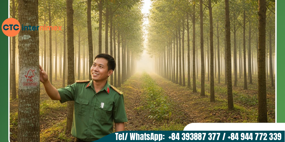Vietnam's tropical climate contributes to the wood's natural resilience.