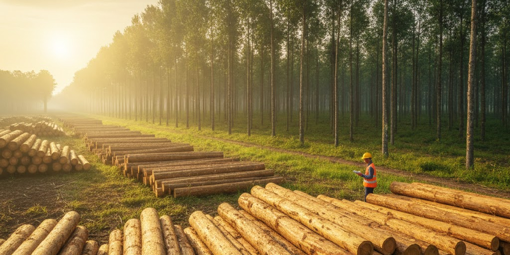 Acacia wood export from Viet Nam