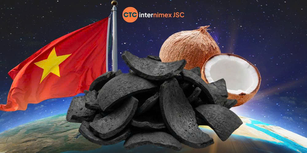 Premium Vietnam Coconut Shell Charcoal
